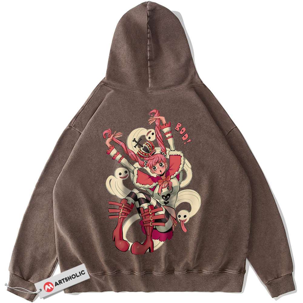 Alternative view of Perona Hoodie, One Piece Hoodie, Anime Hoodie, Vintage Hoodie