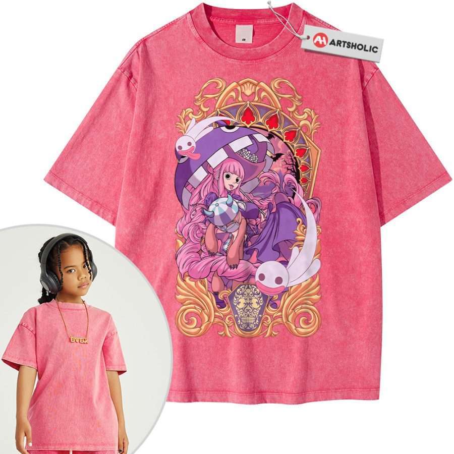Perona Shirt For Kids, One Piece Shirt For Kids, Anime Shirt For Kids, Vintage T-Shirt For Kids - Image 9