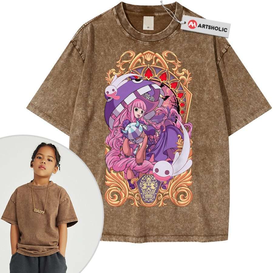 Perona Shirt For Kids, One Piece Shirt For Kids, Anime Shirt For Kids, Vintage T-Shirt For Kids - Image 8