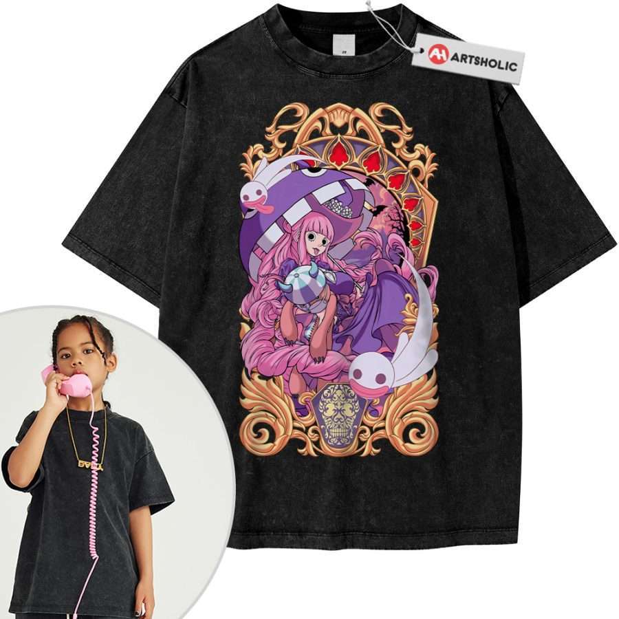 Perona Shirt For Kids, One Piece Shirt For Kids, Anime Shirt For Kids, Vintage T-Shirt For Kids - Image 6