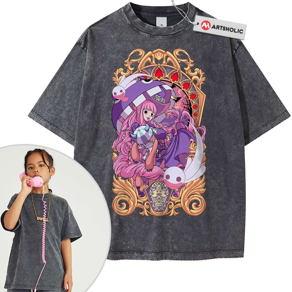 Perona Shirt For Kids, One Piece Shirt For Kids, Anime Shirt For Kids, Vintage T-Shirt For Kids - Image 5