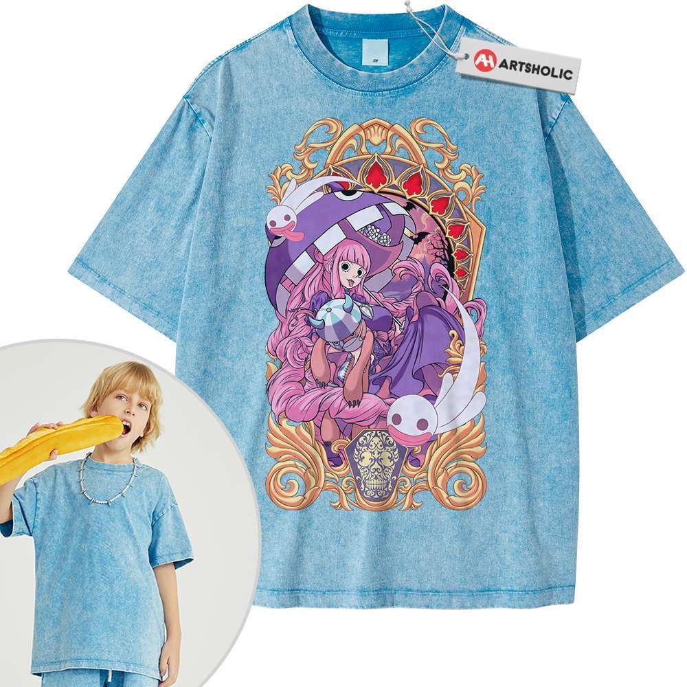 Perona Shirt For Kids, One Piece Shirt For Kids, Anime Shirt For Kids, Vintage T-Shirt For Kids - Image 3