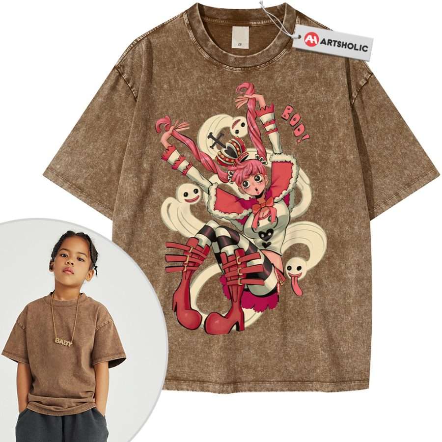Perona Shirt For Kids, One Piece Shirt For Kids, Anime Shirt For Kids, Vintage Tee For Kids - Image 8