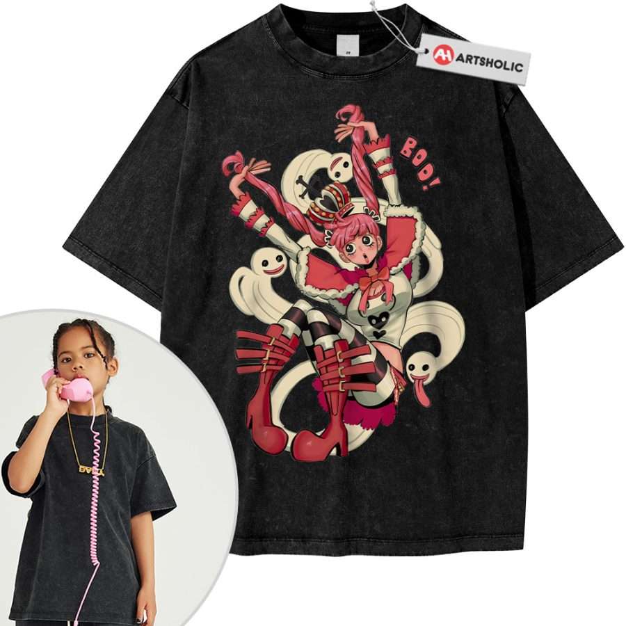 Perona Shirt For Kids, One Piece Shirt For Kids, Anime Shirt For Kids, Vintage Tee For Kids - Image 6