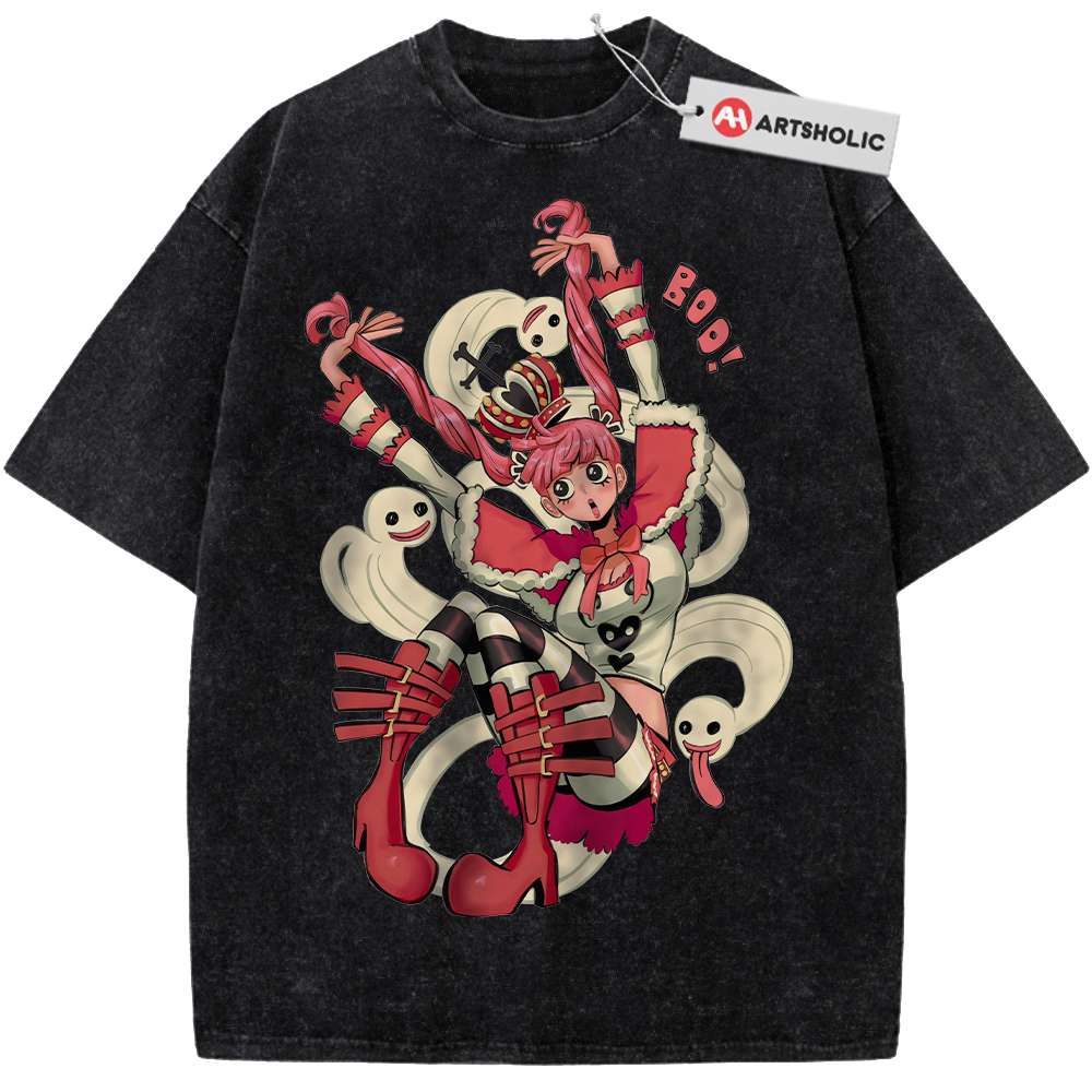 Alternative view of Perona Shirt, One Piece Shirt, Anime Shirt, Vintage Tee