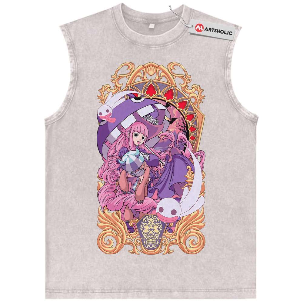 Alternative view of Perona Tank Top, One Piece Tank Top, Anime Tank Top, Vintage Tank Top