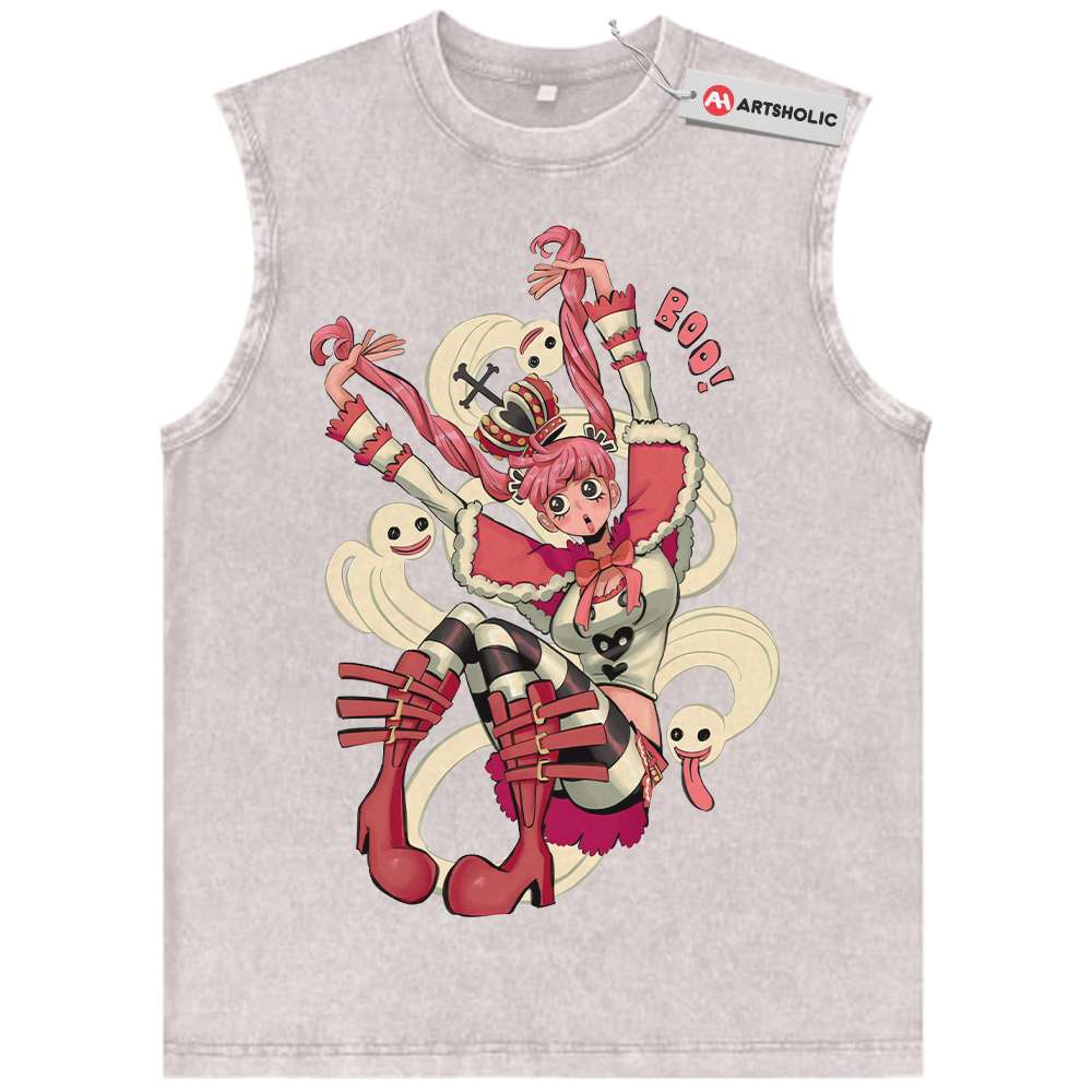 Alternative view of Perona Tank Top, One Piece Tank Top, Anime Tank Top, Vintage Tank Top