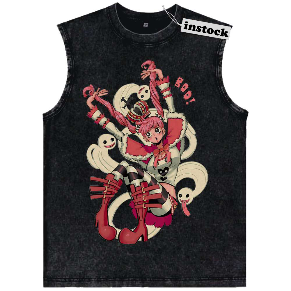 Perona Tank Top, One Piece Tank Top, Anime Tank Top, Vintage Tank Top