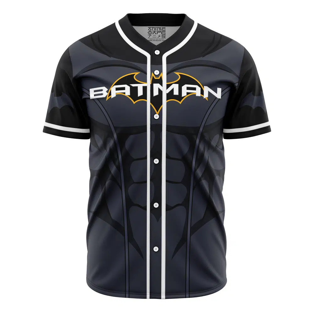 Alternative view of Personalized Batman DC Comics Baseball Jersey