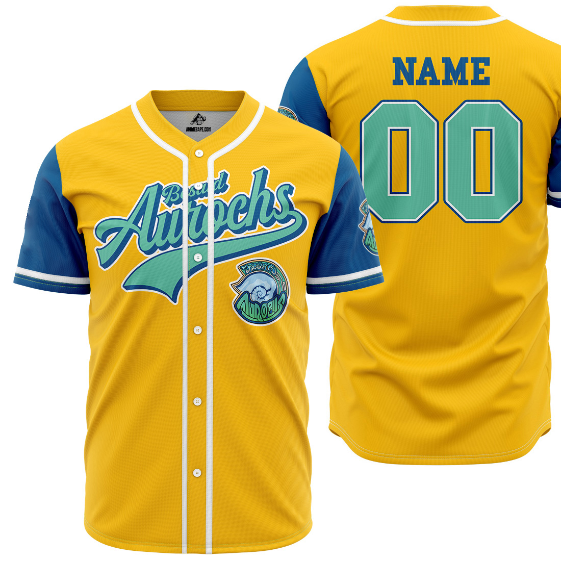 Personalized Besaid Aurochs Final Fantasy Custom Baseball Jersey - Otaku Hall