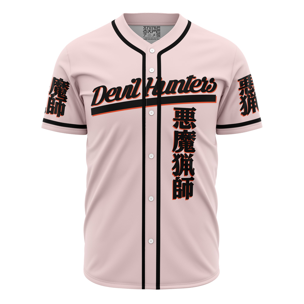 Alternative view of Personalized Denji Devil Hunter Chainsaw Man Baseball Jersey