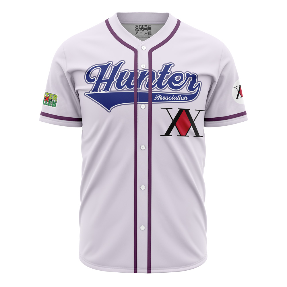 Alternative view of Personalized Hunter Association Killua Hunter X Hunter Baseball Jersey