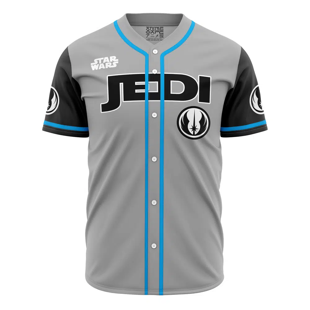 Alternative view of Personalized Jedi Skywalker Star Wars Baseball Jersey