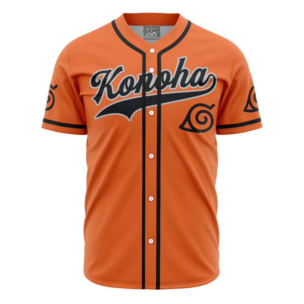 Alternative view of Personalized Konoha Shippuden Baseball Jersey