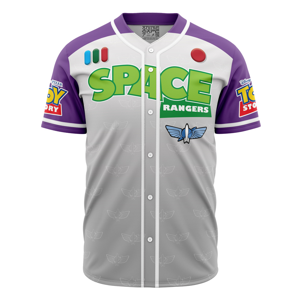 Alternative view of Personalized Lightyear Toy Story Baseball Jersey