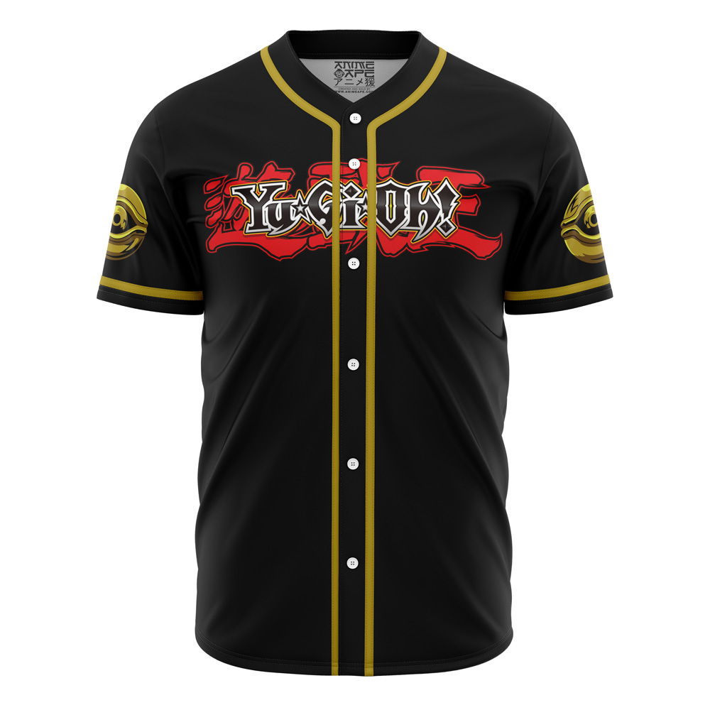 Alternative view of Personalized Millennium Eye Yugioh Baseball Jersey