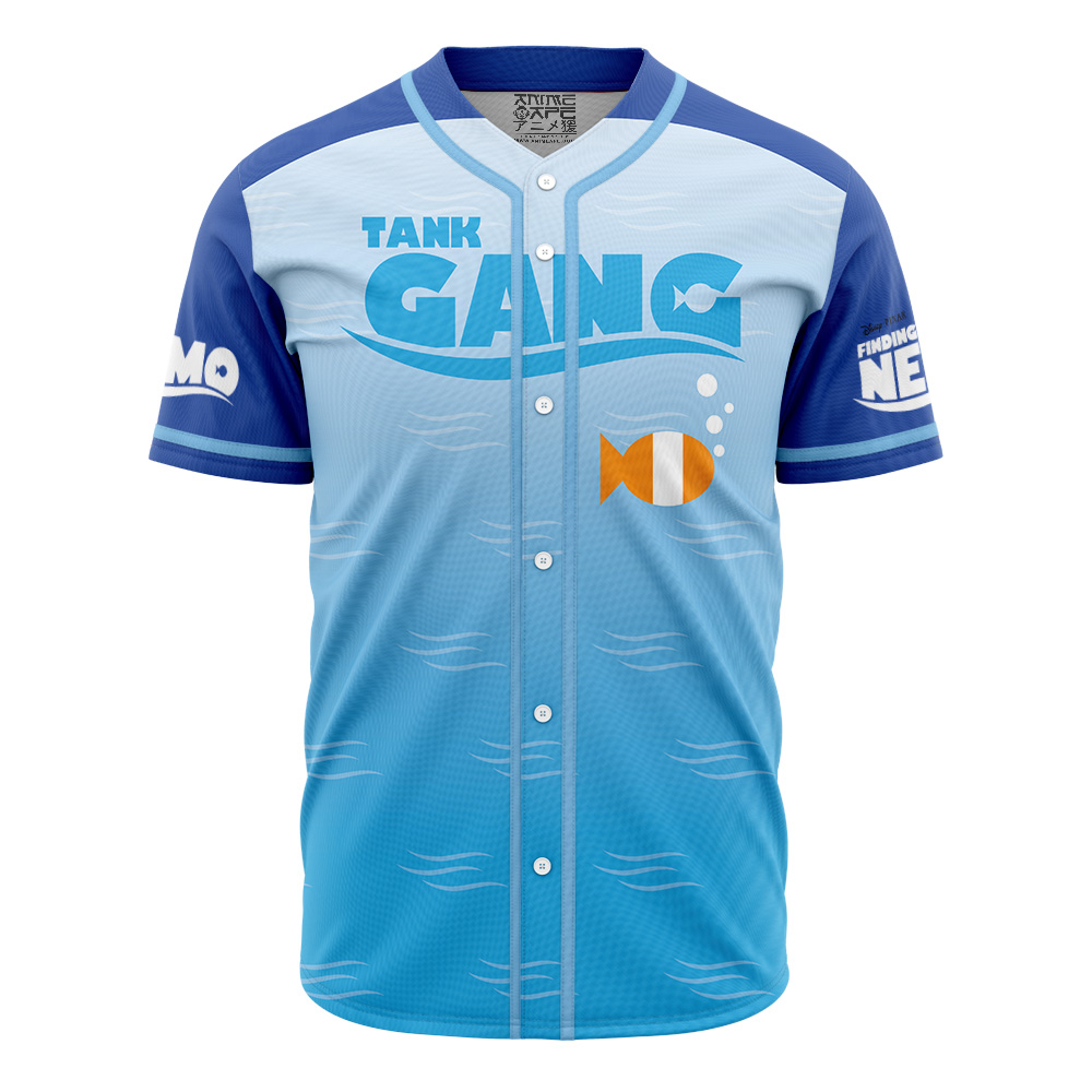 Alternative view of Personalized Nemo Finding Nemo V1 Baseball Jersey