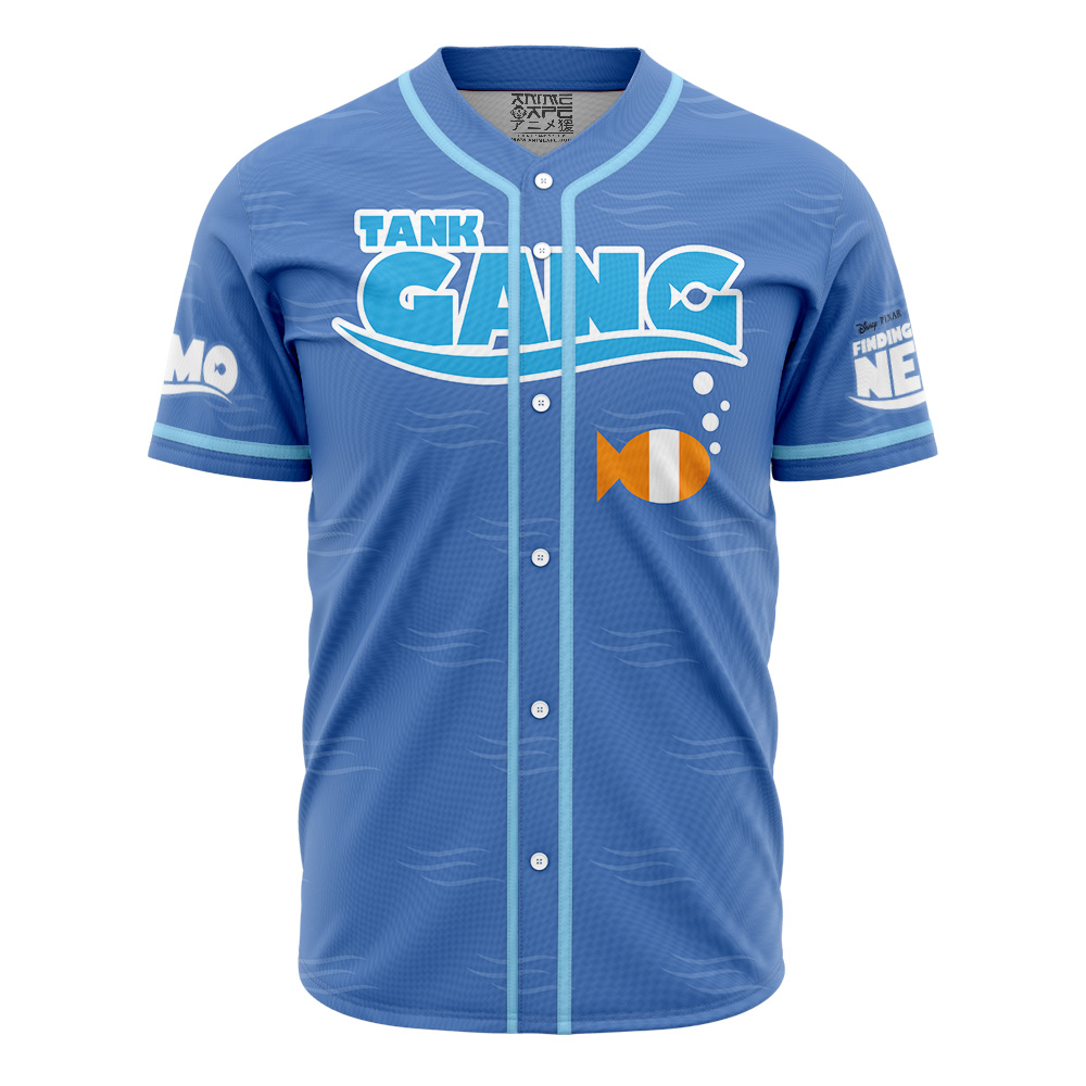 Alternative view of Personalized Nemo Finding Nemo V2 Baseball Jersey
