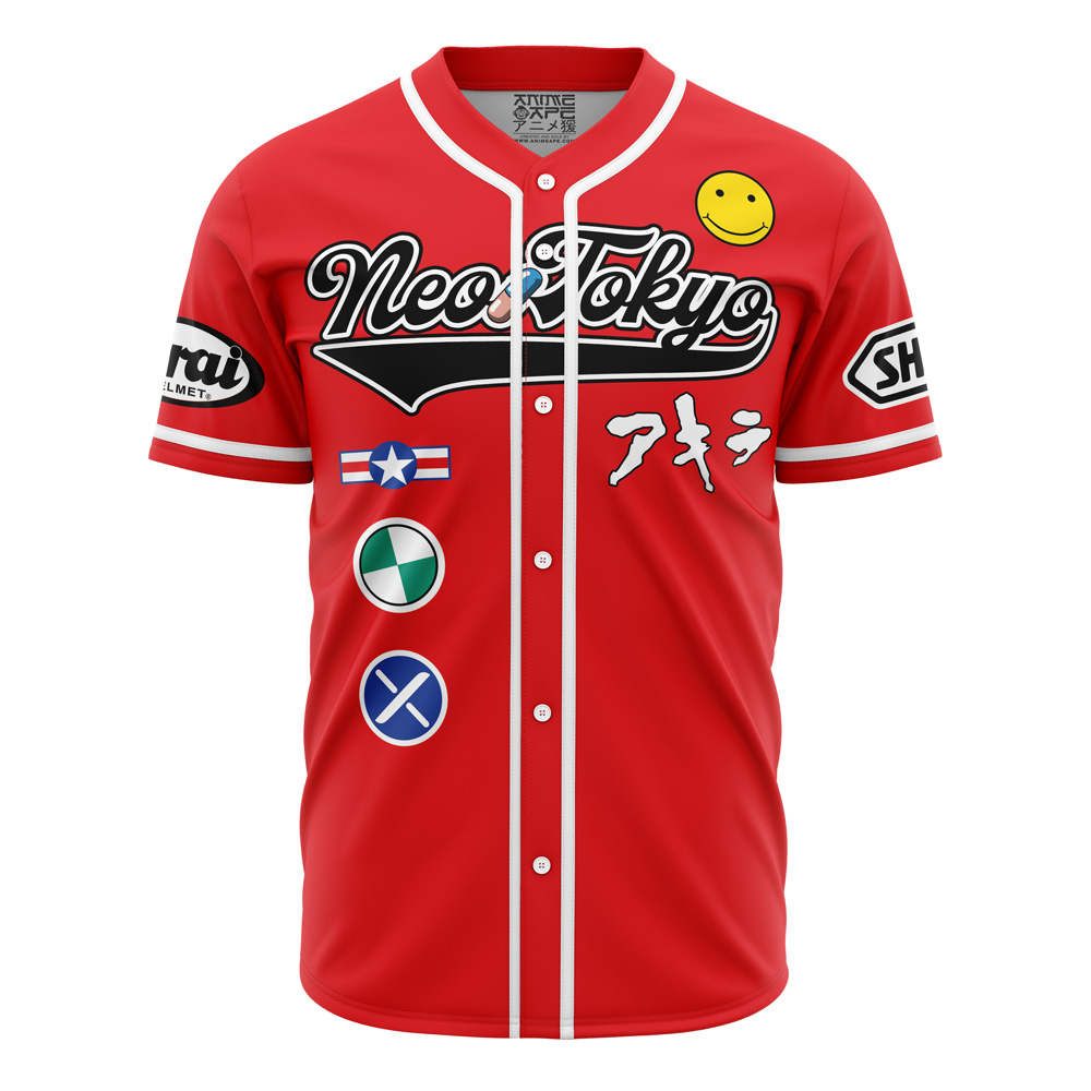 Alternative view of Personalized Neo Tokyo Akira Baseball Jersey