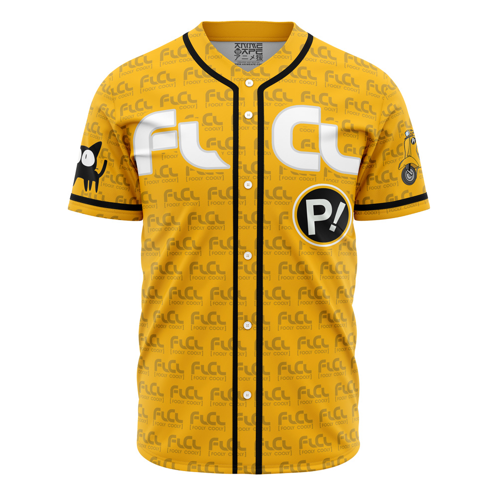 Alternative view of Personalized Neon FLCL Baseball Jersey