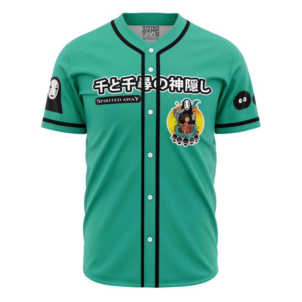 Alternative view of Personalized Spirited Away Studio Ghibli Baseball Jersey