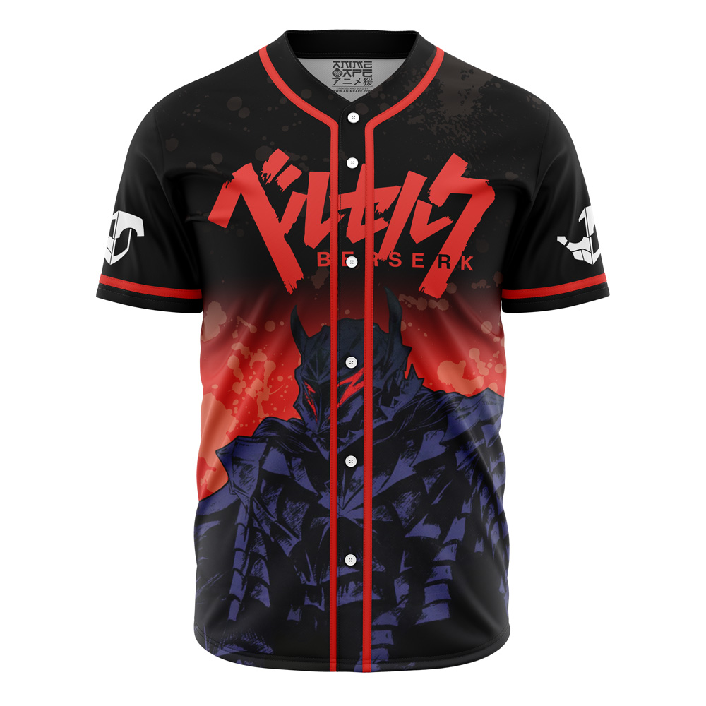 Alternative view of Personalized Struggler Berserk Baseball Jersey