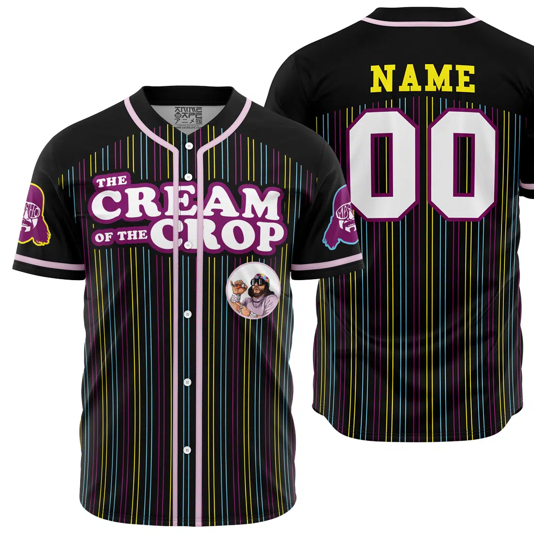 Personalized The Cream of the Crop Randy Savage Baseball Jersey