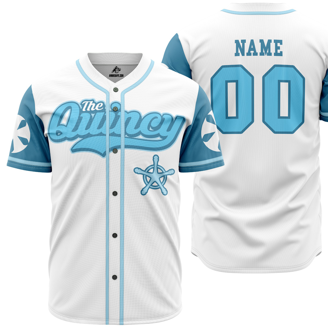 Personalized The Quincy Ishida Bleach Custom Baseball Jersey - Otaku Hall