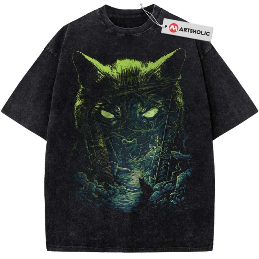 Alternative view of Pet Sematary Shirt, Halloween Shirt, Horror Shirt, Vintage T-Shirt