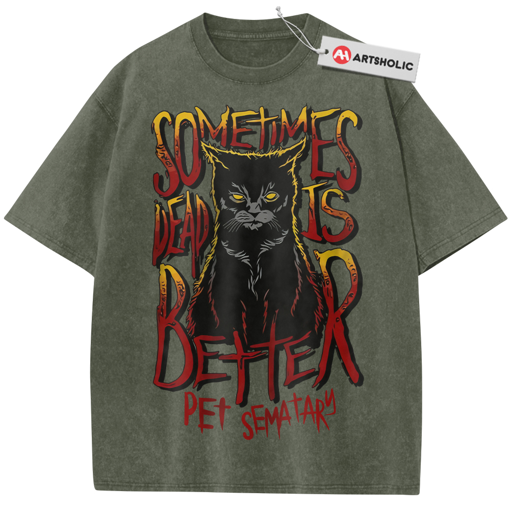 Alternative view of Pet Sematary Shirt, Horror Movie Shirt, Vintage Tee
