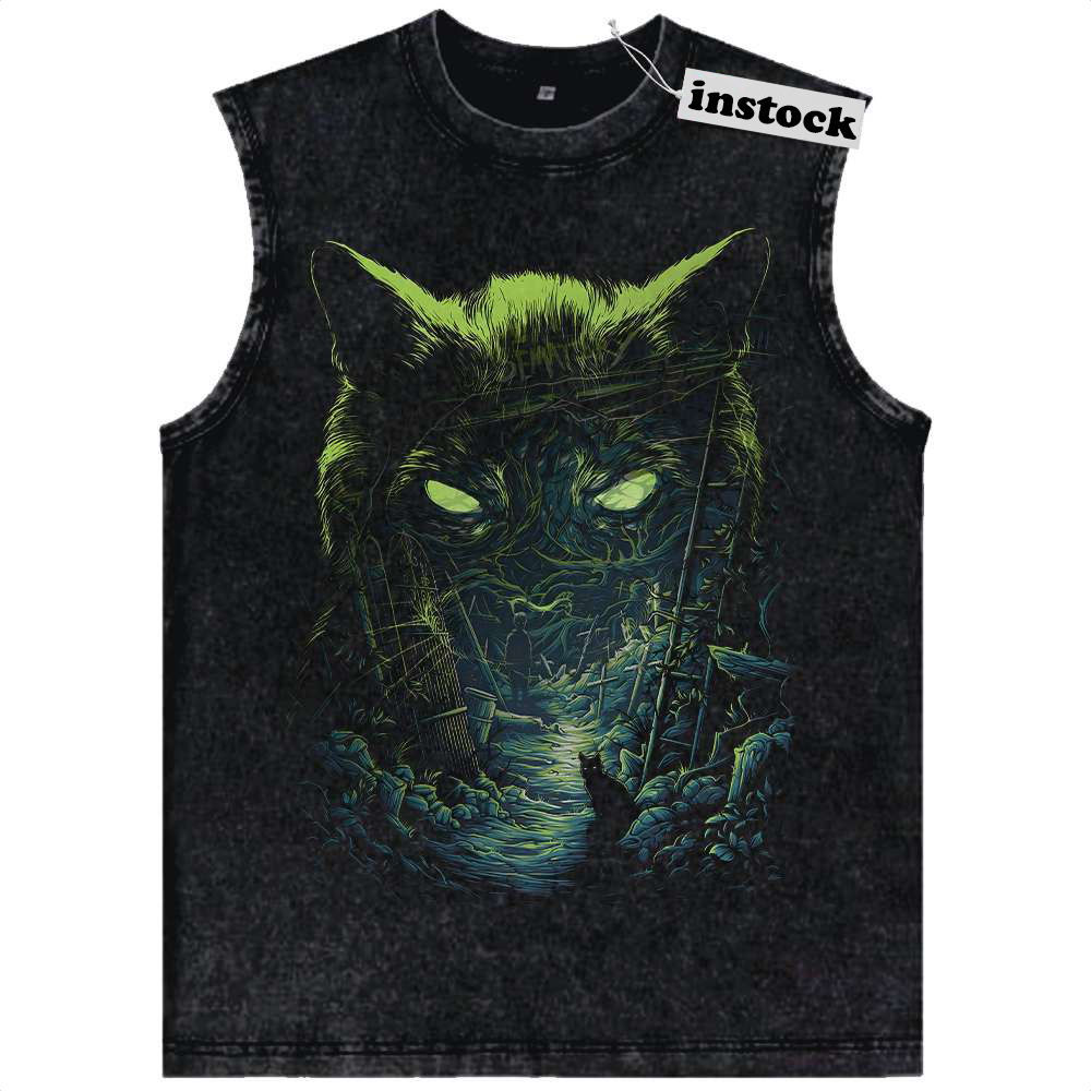 Pet Sematary Tank Top, Halloween Tank Top, Horror Tank Top, Vintage Tank Top