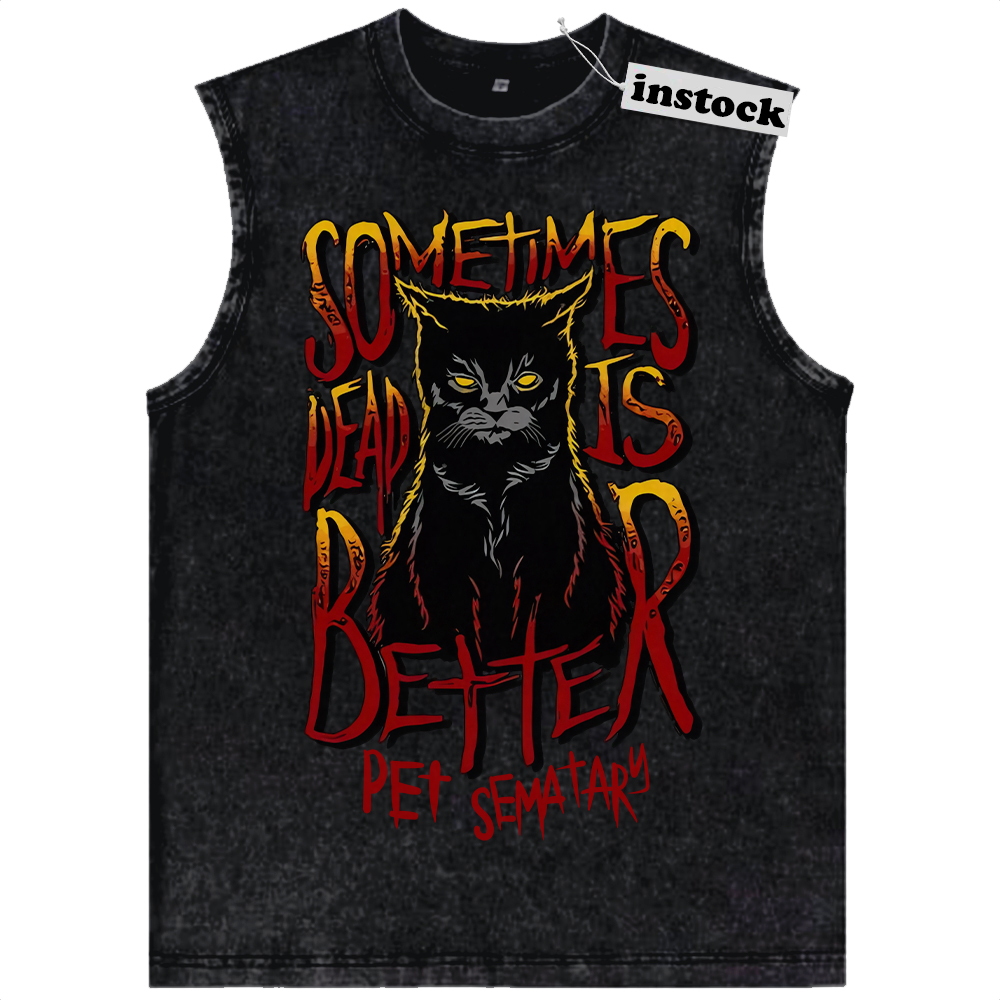 Pet Sematary Tank Top, Horror Movie Tank Top, Vintage Tank Top