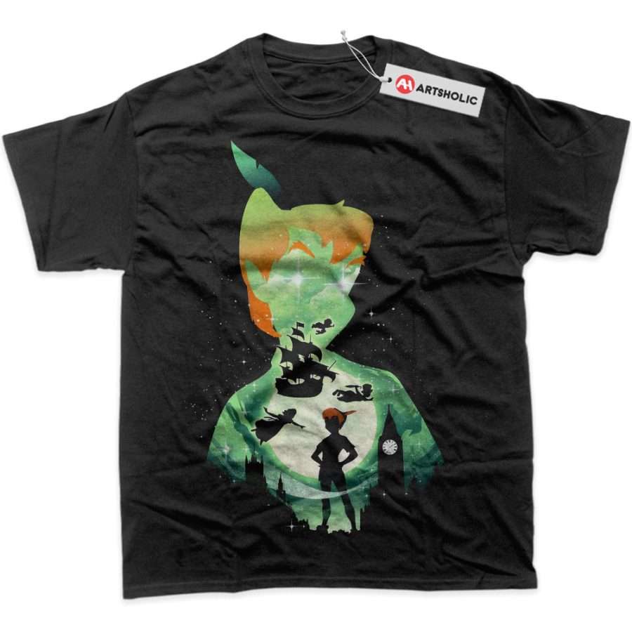 Alternative view of Peter Pan Shirt, Animated Shirt, Graphic T-Shirt