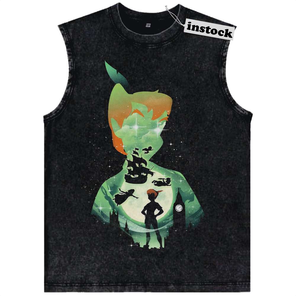 Peter Pan Tank Top, Animated Tank Top, Vintage Tank Top