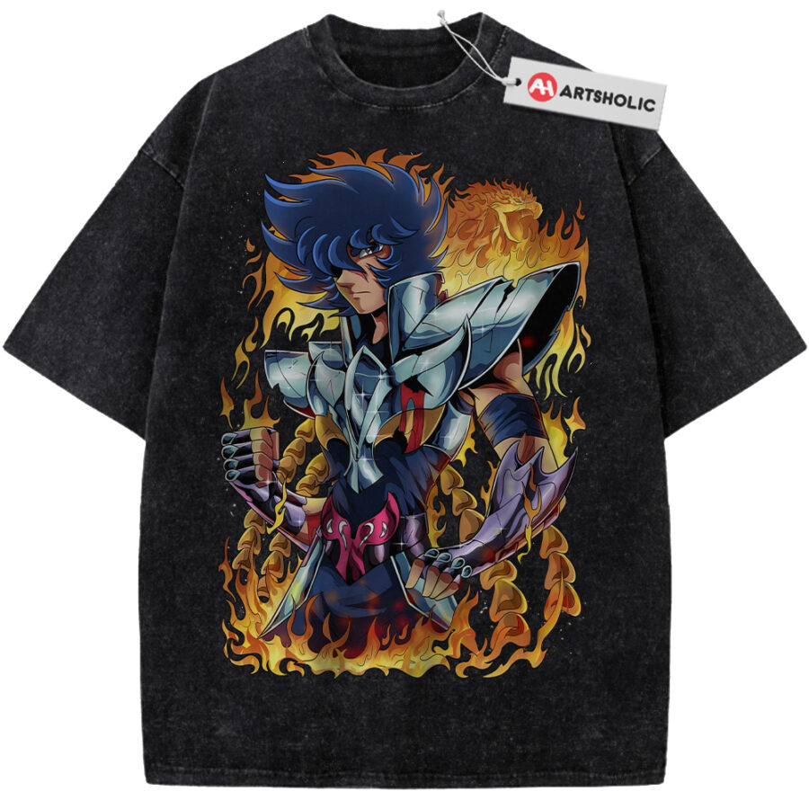 Alternative view of Phoenix Ikki Shirt, Saint Seiya Shirt, Anime Shirt, Vintage Tee