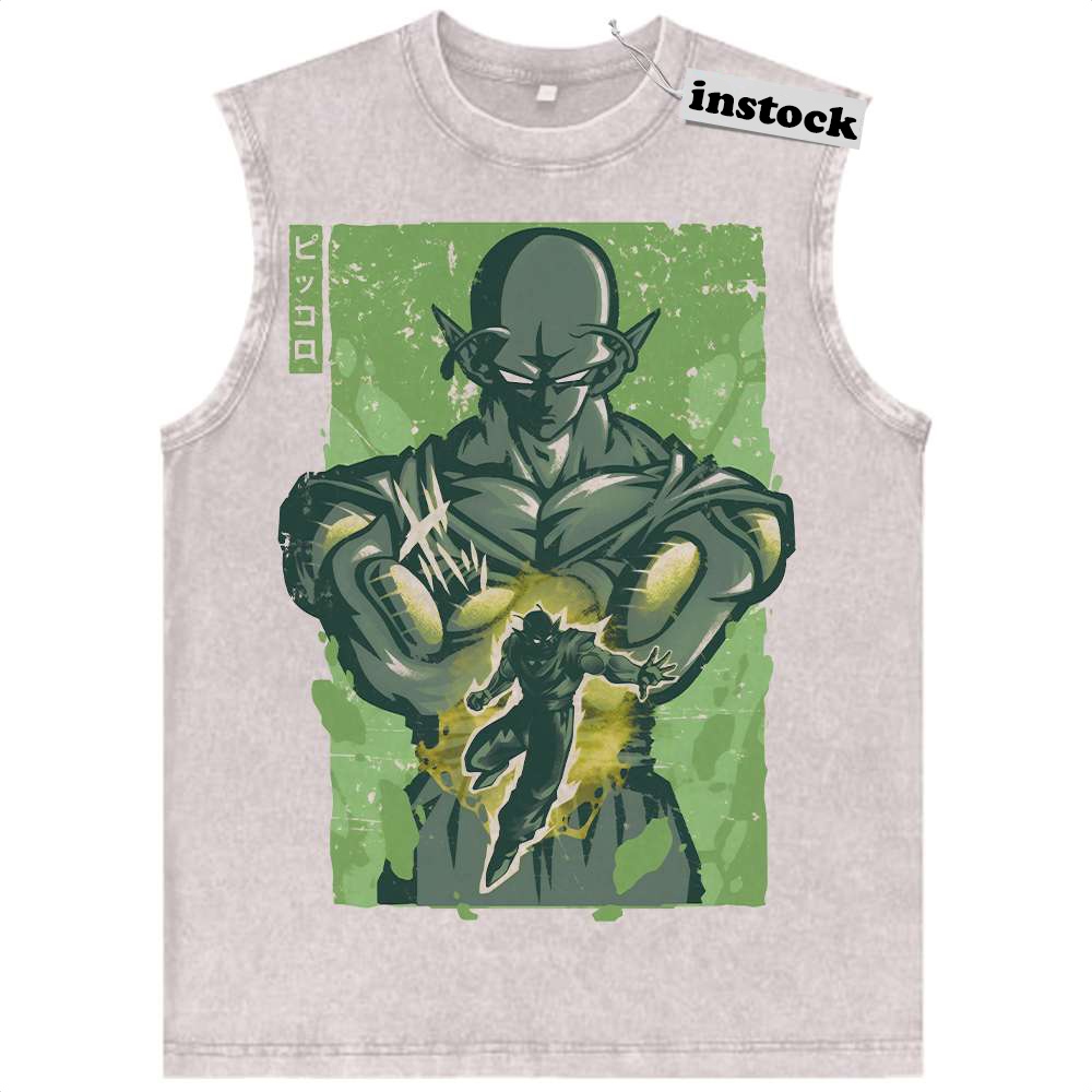 Piccolo Tank Top, Dragon Ball Z Tank Top, DBZ Tank Top, Anime Tank Top, Vintage Tank Top
