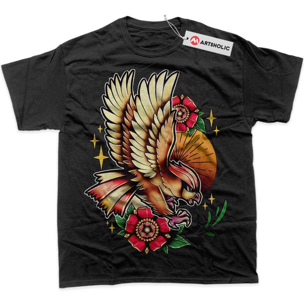 Alternative view of Pidgeotto Shirt, Pokemon Shirt, Anime Shirt, Graphic Tee