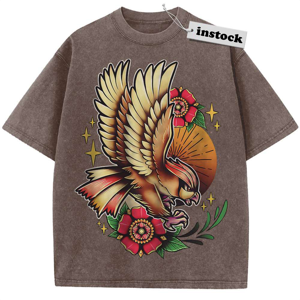 Pidgeotto Shirt, Pokemon shirt, Anime Shirt, Vintage Tee