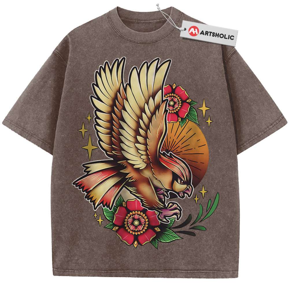 Pidgeotto Shirt, Pokemon shirt, Anime Shirt, Vintage Tee