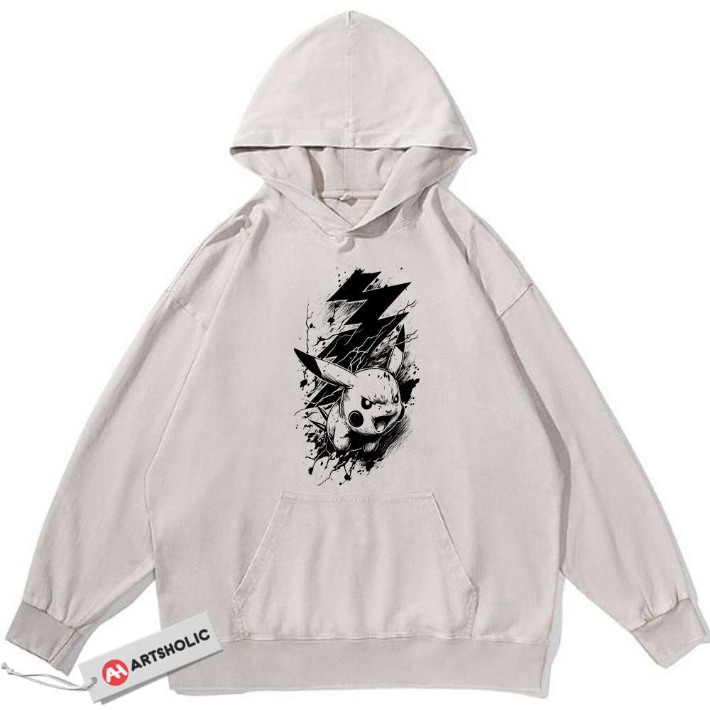 Pikachu Hoodie, Pokemon Hoodie, Anime Hoodie, Vintage Hoodie