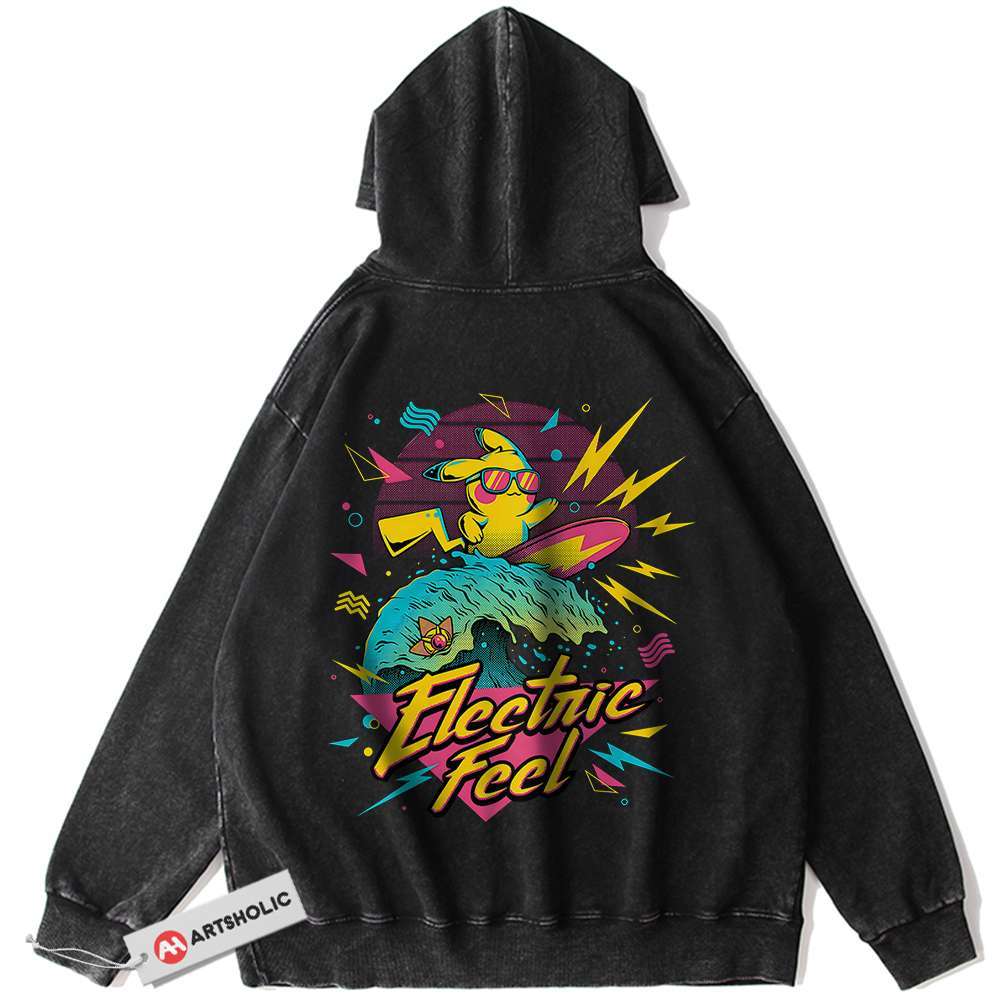 Pikachu Hoodie, Pokemon Hoodie, Anime Hoodie, Vintage Hoodie