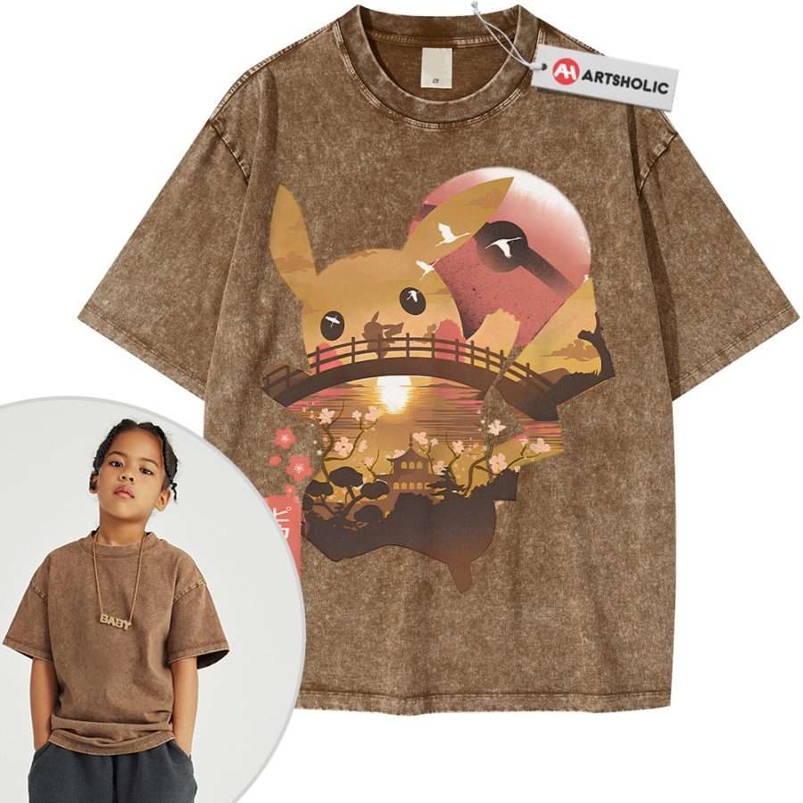 Pikachu Shirt For kids, Pokemon Shirt For kids, Anime Shirt For kids, Vintage Shirt For kids - Image 8