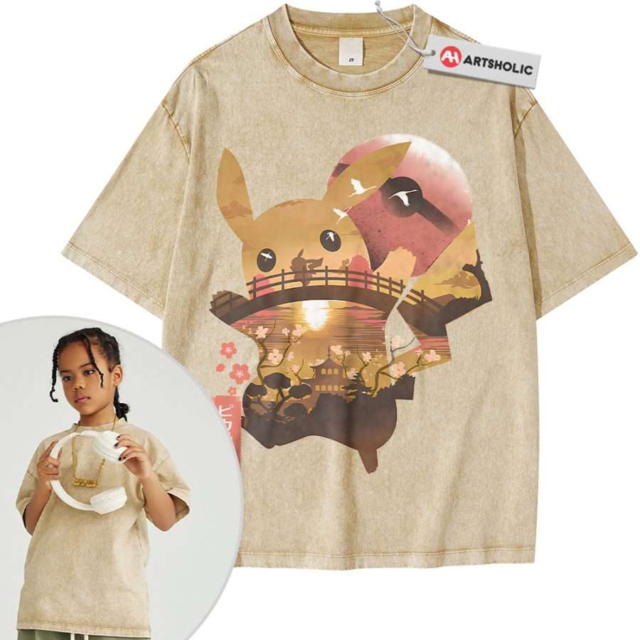 Pikachu Shirt For kids, Pokemon Shirt For kids, Anime Shirt For kids, Vintage Shirt For kids - Image 11