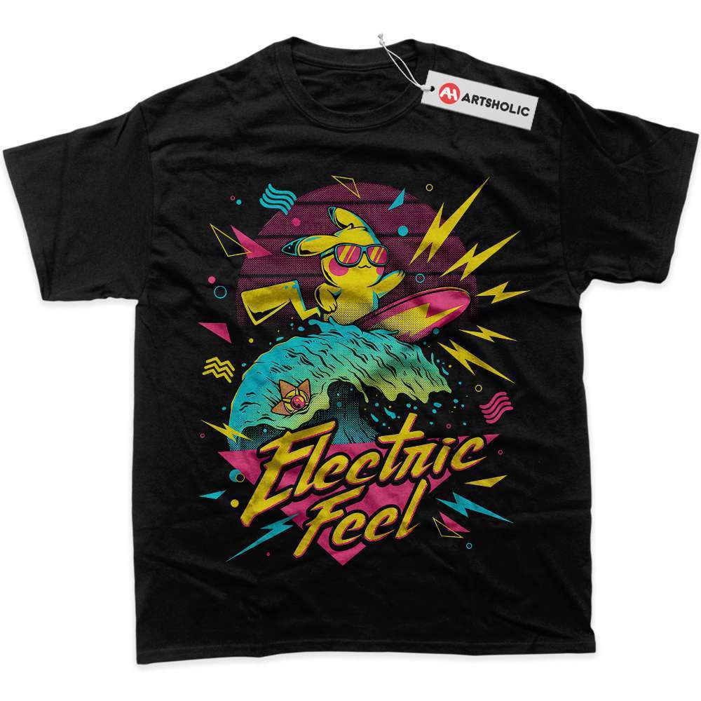 Alternative view of Pikachu Shirt, Pokemon Shirt, Anime Shirt, graphic Tee