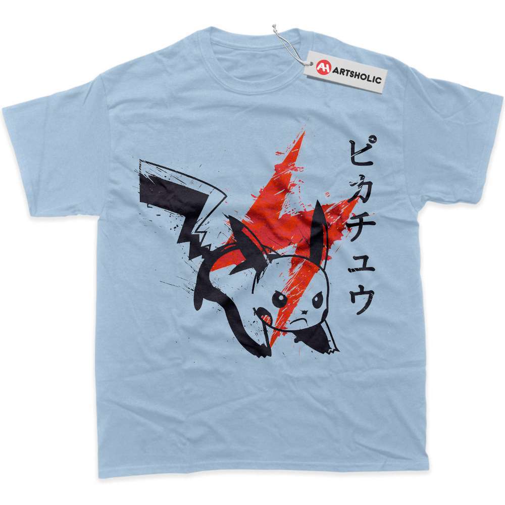 Alternative view of Pikachu Shirt, Pokemon Shirt, Anime Shirt, Graphic Tee