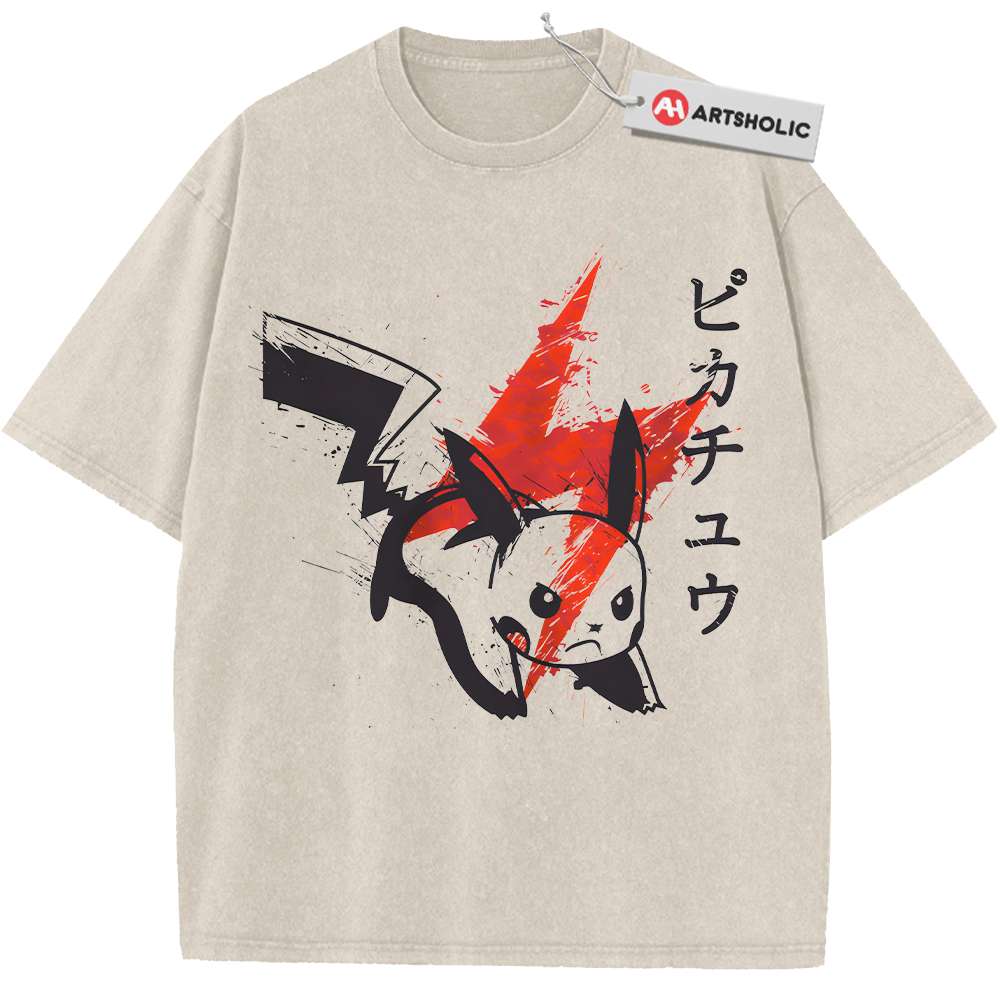Pikachu Shirt, Pokemon shirt, Anime Shirt, Vintage Tee