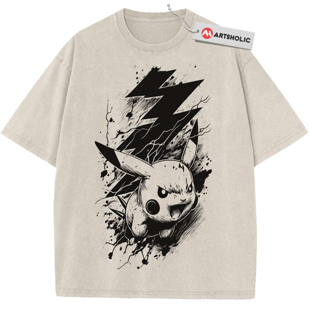 Pikachu Shirt, Pokemon shirt, Anime Shirt, Vintage Tee