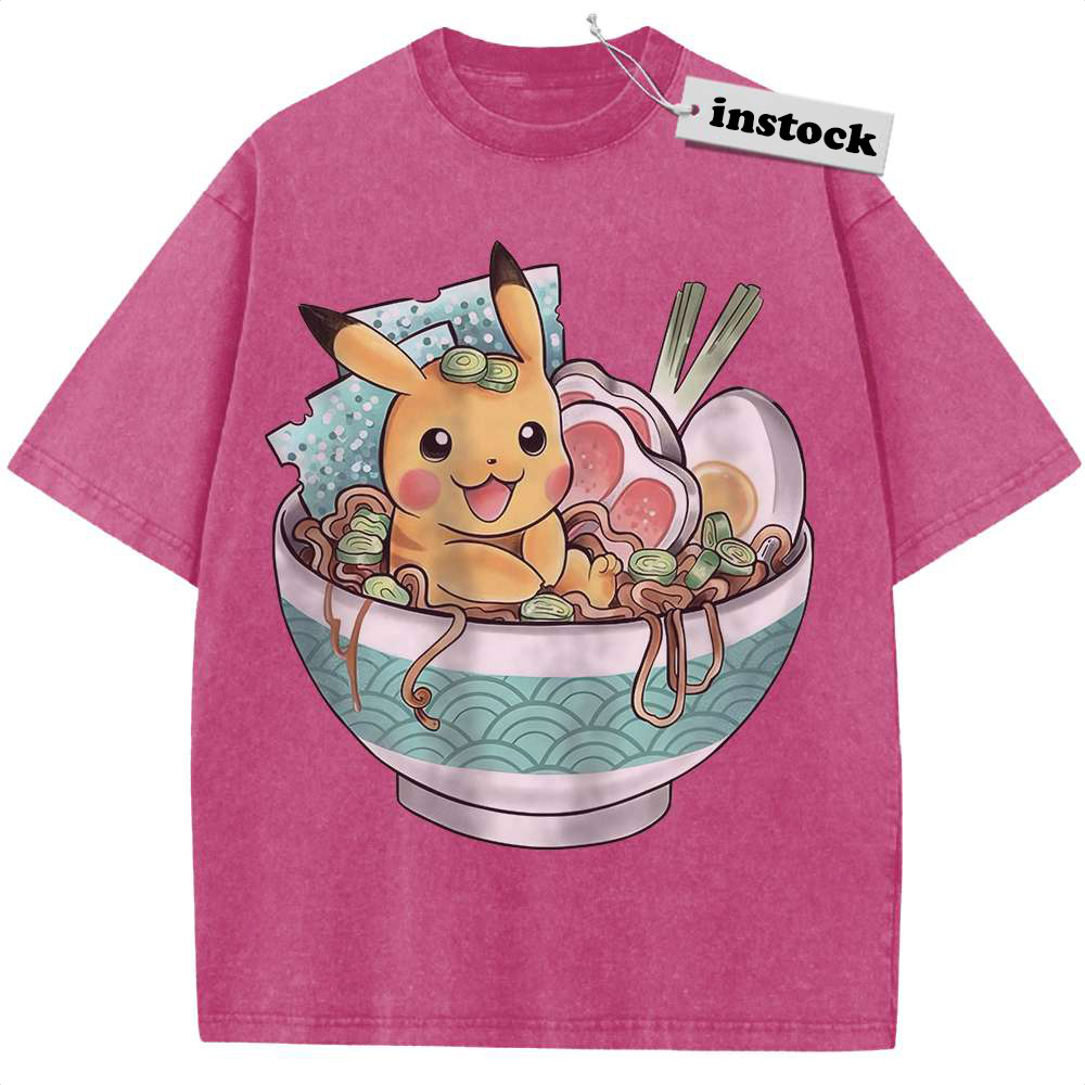 Pikachu Shirt, Pokemon shirt, Anime Shirt, Vintage Tee