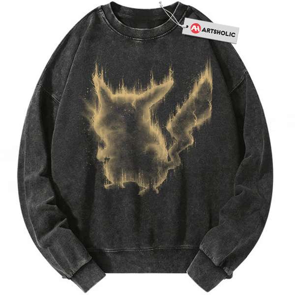 Pikachu Sweatshirt, Pokemon Sweatshirt, Anime Sweatshirt, Vintage Sweatshirt