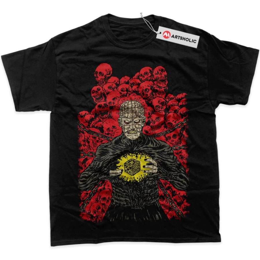 Alternative view of Pinhead Shirt, Hellraiser Shirt, Halloween Shirt, Horror Shirt, Graphic T-Shirt
